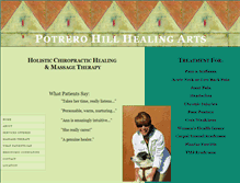 Tablet Screenshot of potrerohillhealingarts.com